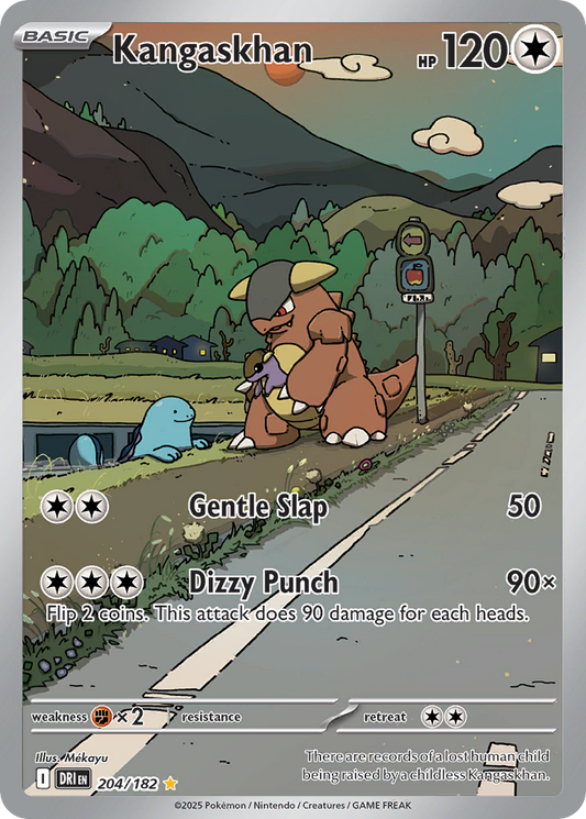 Kangaskhan 204/182 - Reverse Holo