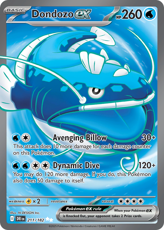 Dondozo ex 211/182