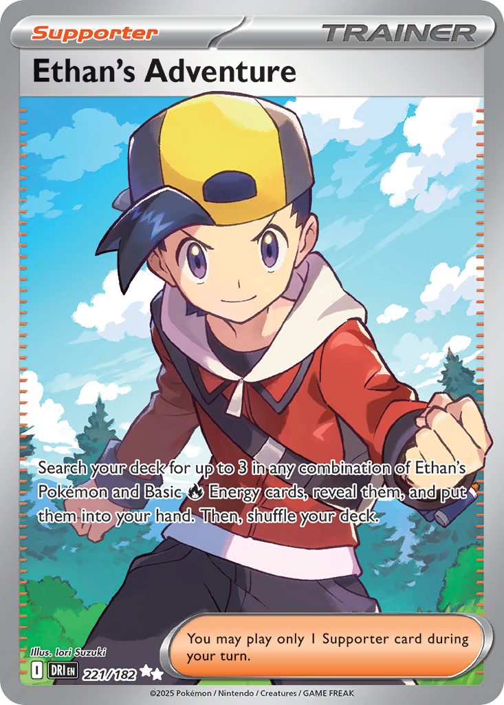 Ethan’s Adventure 221/182 - Reverse Holo