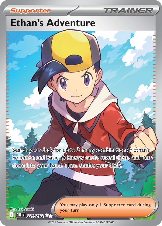 Ethan’s Adventure 221/182 - Reverse Holo