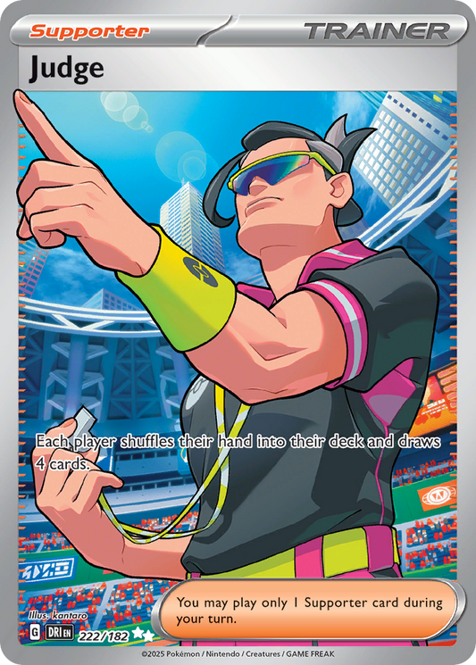 Judge 222/182 - Reverse Holo