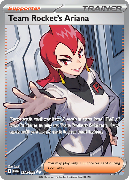 Team Rocket’s Ariana 224/182 - Reverse Holo