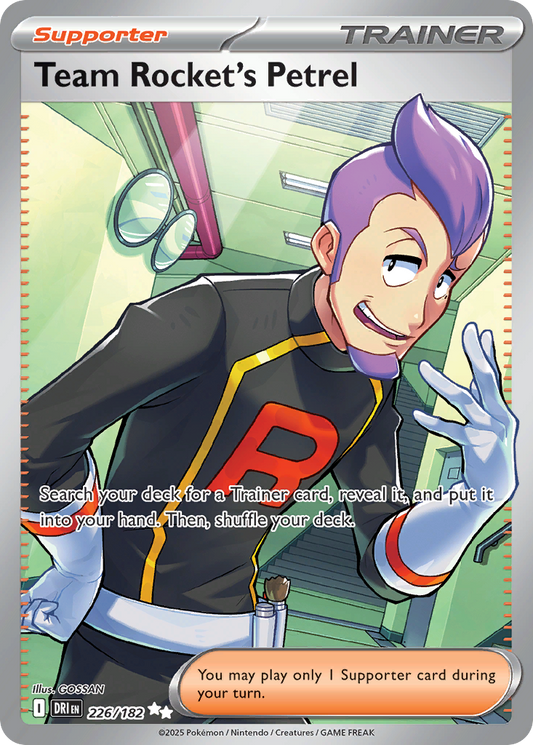 Team Rocket’s Petrel 226/182 - Reverse Holo