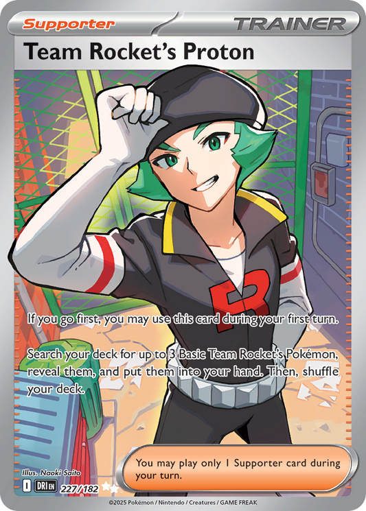 Team Rocket’s Proton 227/182 - Reverse Holo