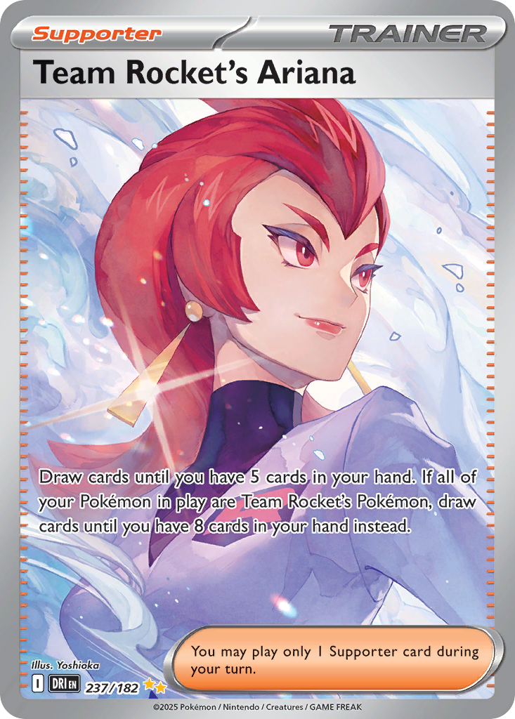 Team Rocket’s Ariana 237/182 - Reverse Holo