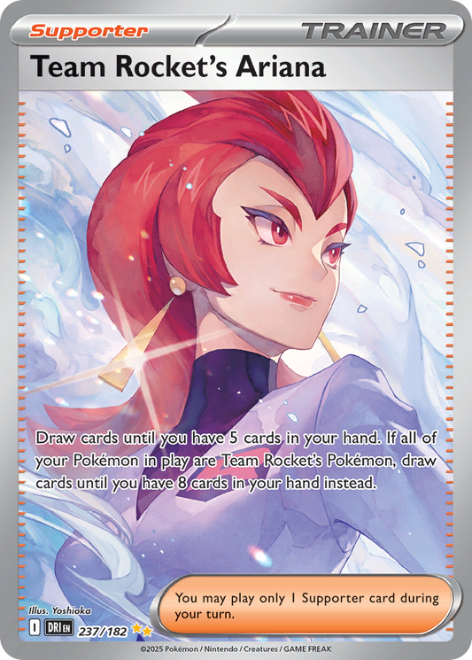 Team Rocket’s Ariana 237/182 - Reverse Holo