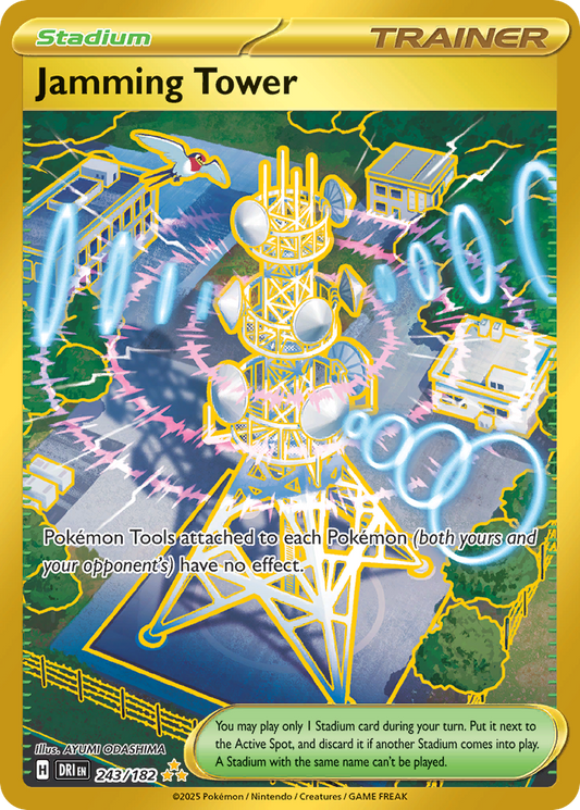Jamming Tower 243/182 - Reverse Holo