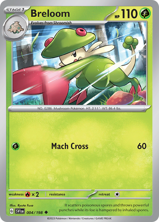 Breloom 004/198 - Reverse Holo