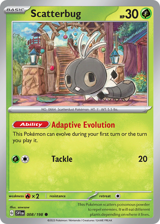 Scatterbug 008/198 - Reverse Holo