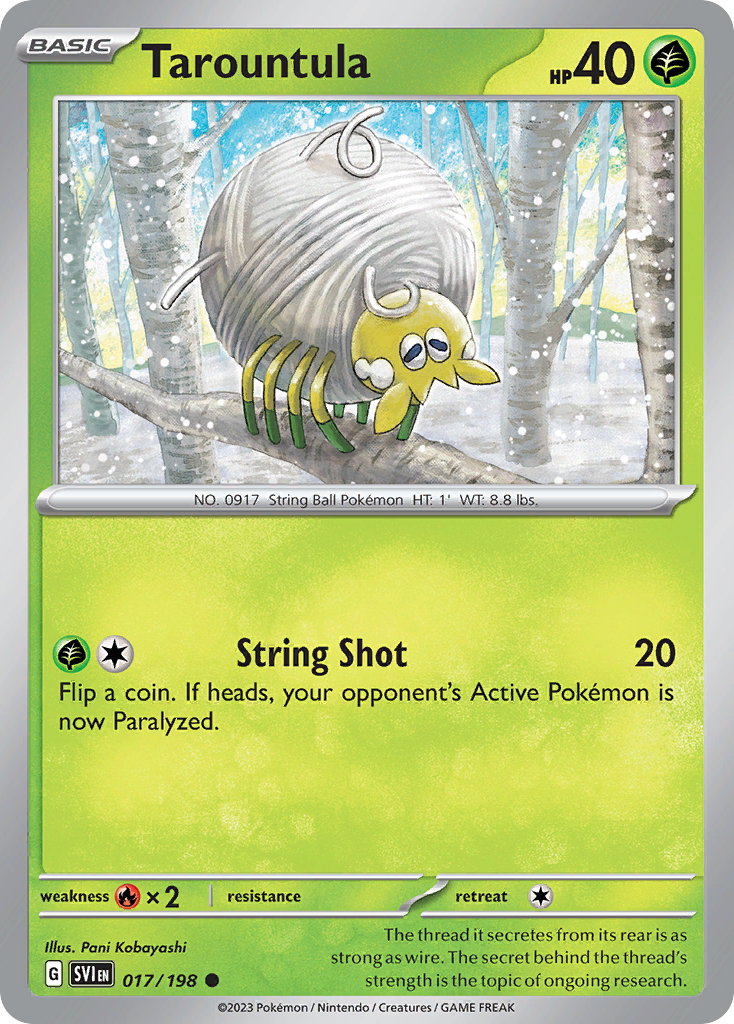 Tarountula 017/198 - Reverse Holo