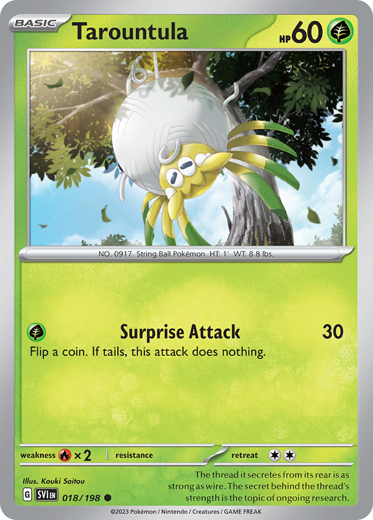 Tarountula 018/198 - Reverse Holo