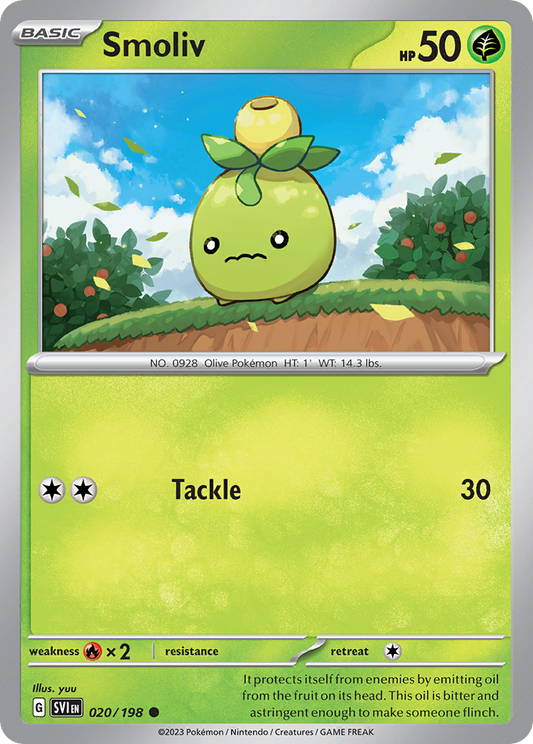 Smoliv 020/198 - Reverse Holo