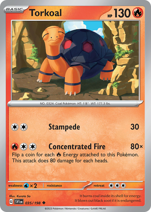 Torkoal 035/198 - Reverse Holo