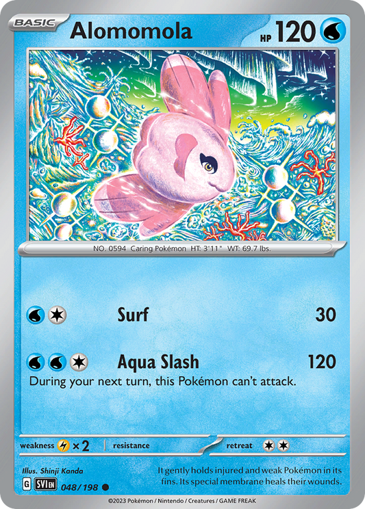 Alomomola 048/198 - Reverse Holo