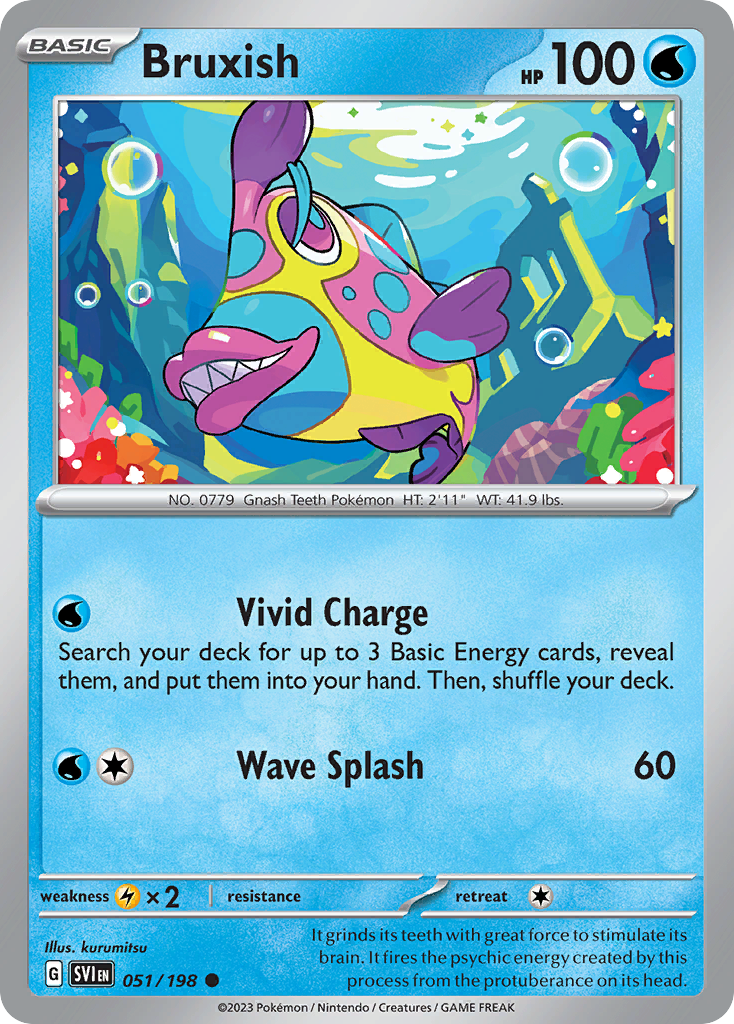 Bruxish 051/198 - Reverse Holo
