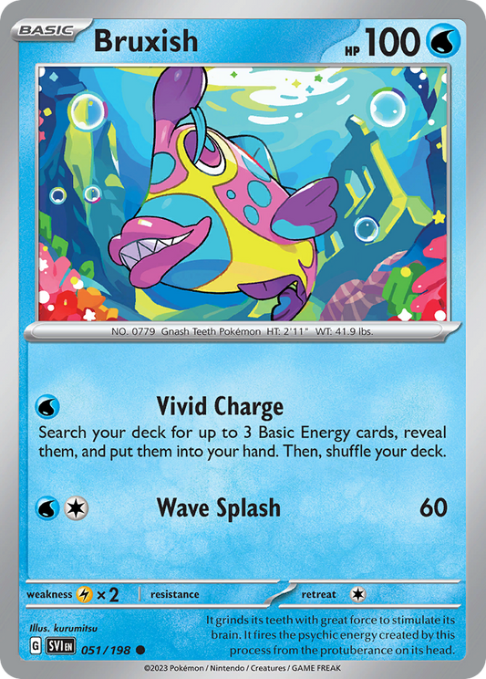 Bruxish 051/198 - Reverse Holo
