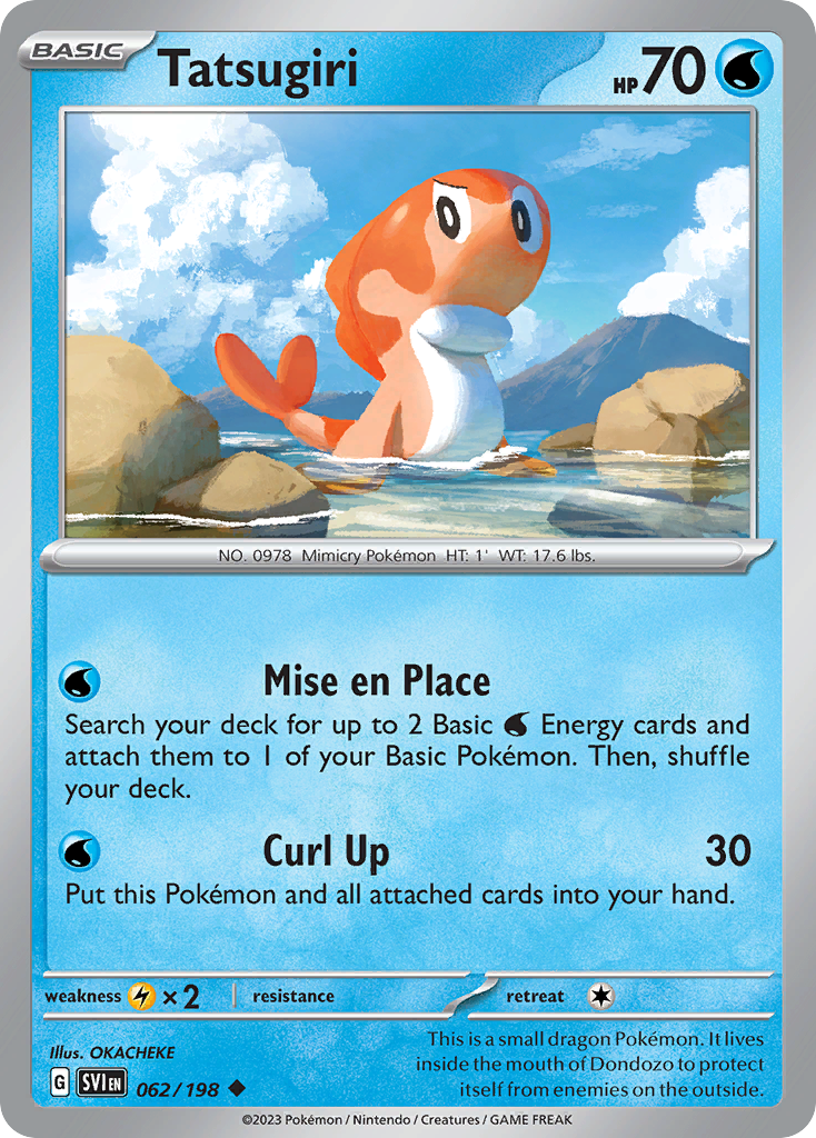 Tatsugiri 062/198 - Reverse Holo