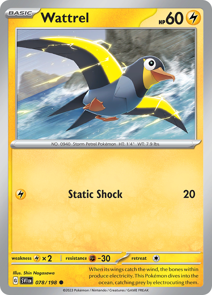 Wattrel 078/198 - Reverse Holo
