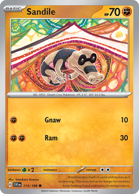 Sandile 115/198 - Reverse Holo
