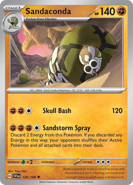 Sandaconda 120/198 - Reverse Holo
