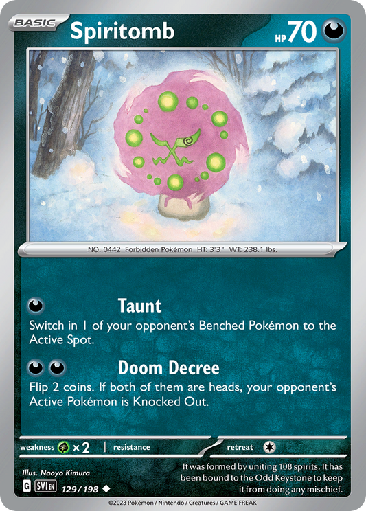 Spiritomb 129/198 - Reverse Holo
