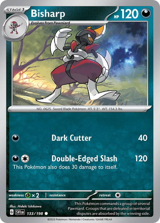 Bisharp 133/198 - Reverse Holo