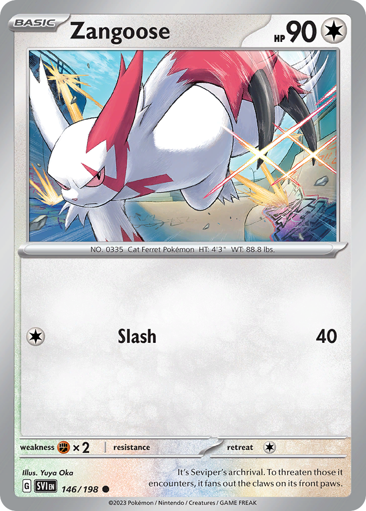 Zangoose 146/198 - Reverse Holo