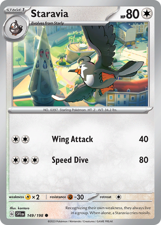 Staravia 149/198 - Reverse Holo