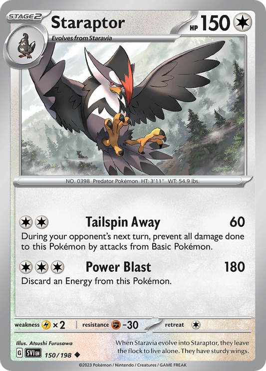 Staraptor 150/198 - Reverse Holo