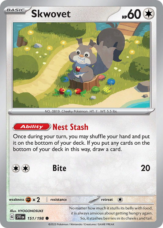 Skwovet 151/198 - Reverse Holo
