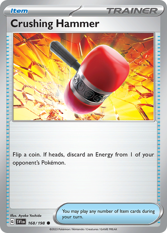 Crushing Hammer 168/198 - Reverse Holo