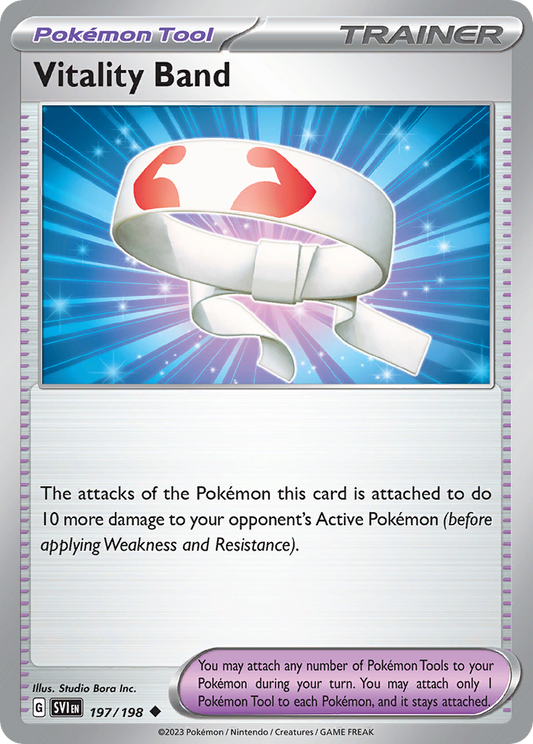 Vitality Band 197/198 - Reverse Holo