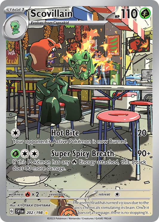 Scovillain 202/198 - Reverse Holo
