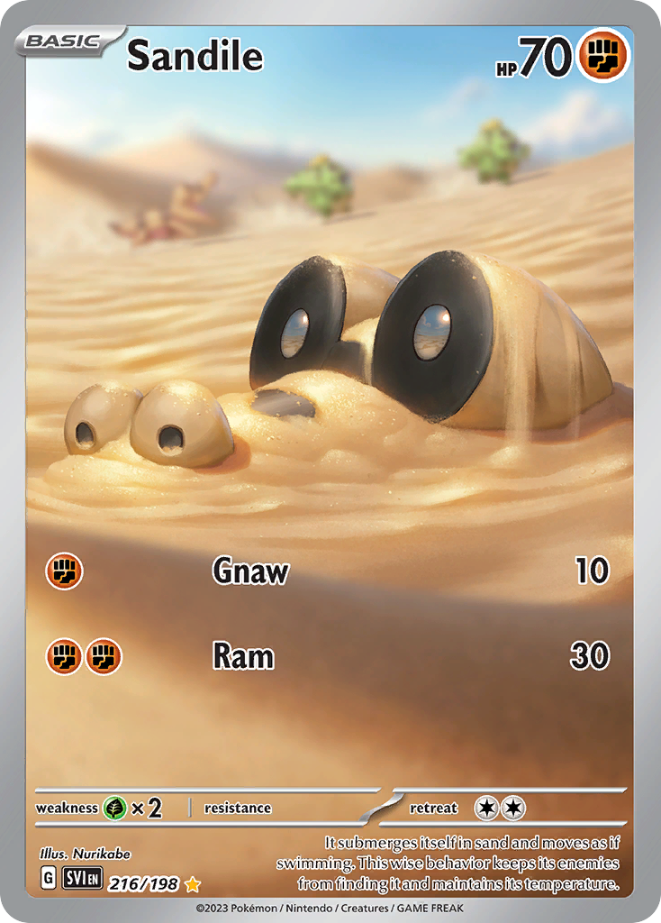 Sandile 216/198 - Reverse Holo