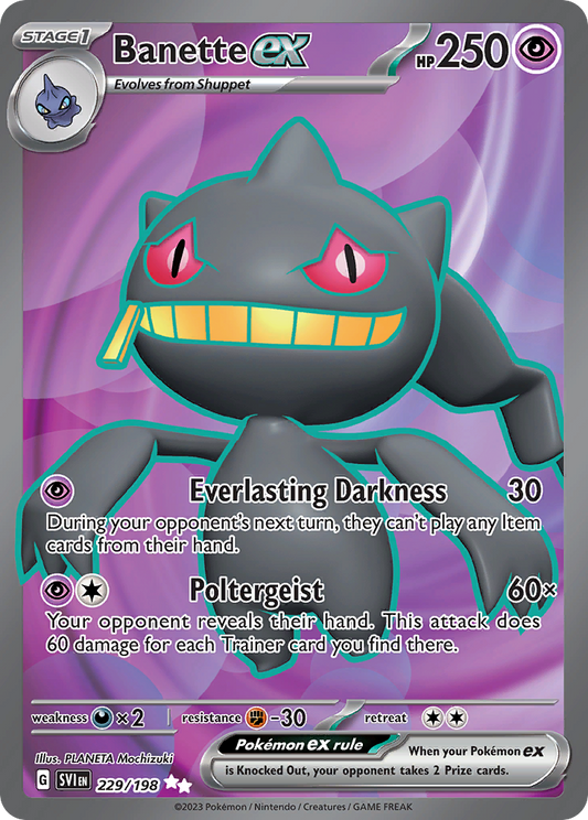 Banette ex 229/198 - Reverse Holo