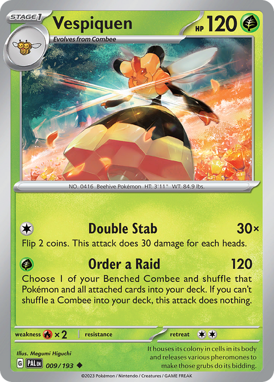 Vespiquen 009/193 - Reverse Holo