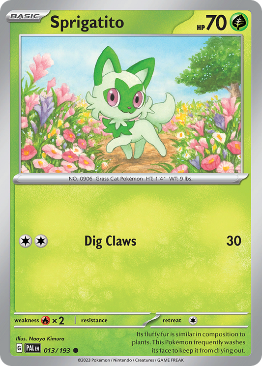 Sprigatito 013/193 - Reverse Holo