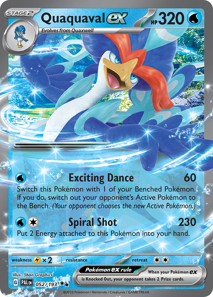 Quaquaval ex 052/193 - Reverse Holo