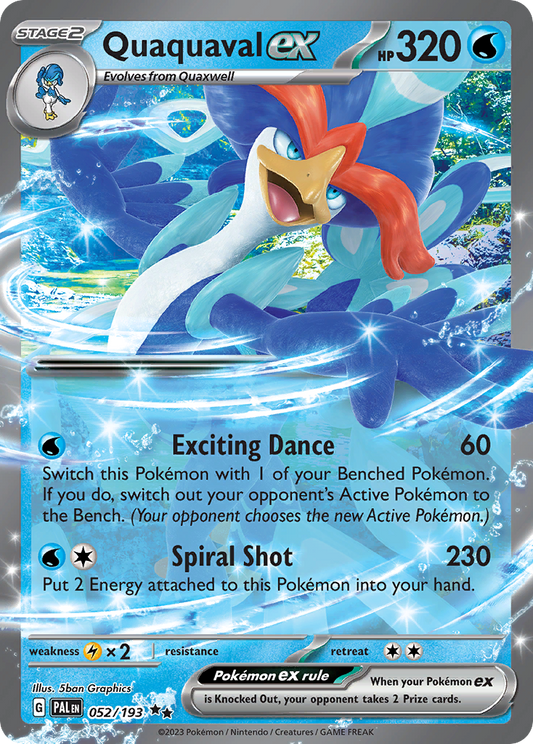 Quaquaval ex 052/193 - Reverse Holo
