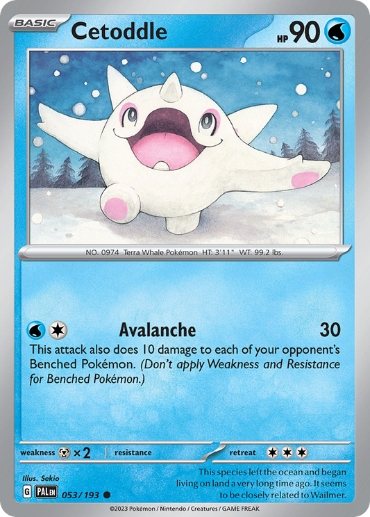 Cetoddle 053/193 - Reverse Holo