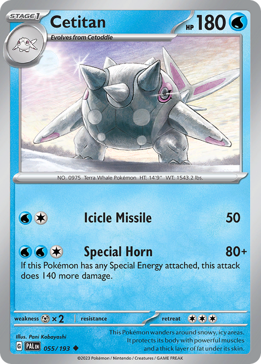 Cetitan 055/193 - Reverse Holo