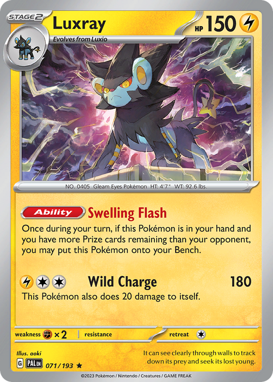 Luxray 071/193 - Reverse Holo
