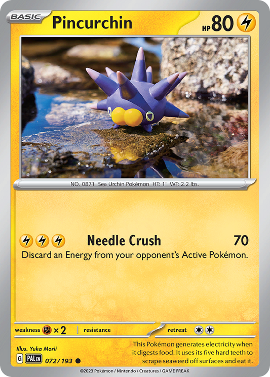 Pincurchin 072/193 - Reverse Holo
