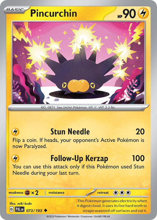 Pincurchin 073/193 - Reverse Holo