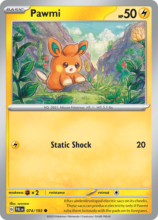 Pawmi 074/193 - Reverse Holo