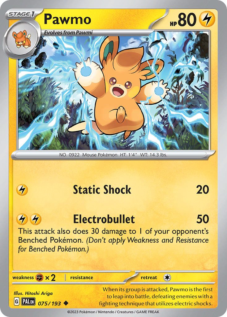 Pawmo 075/193 - Reverse Holo