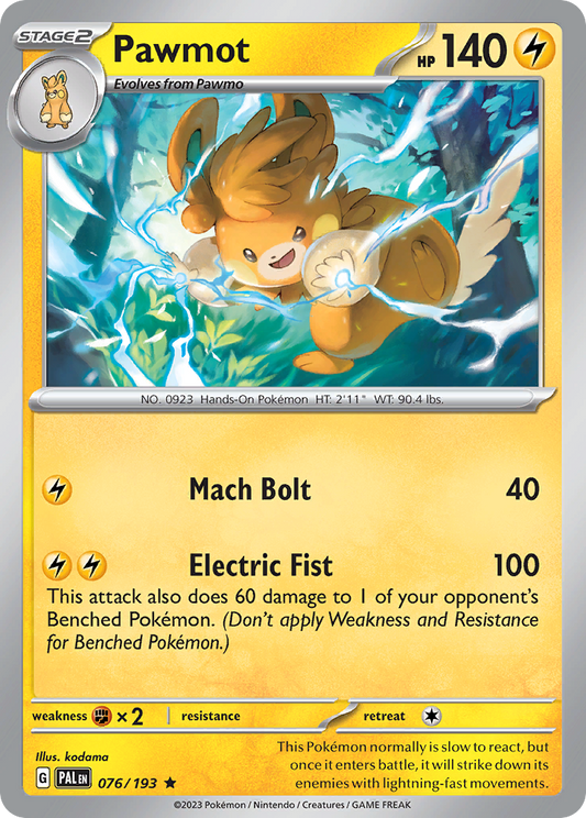 Pawmot 076/193 - Reverse Holo