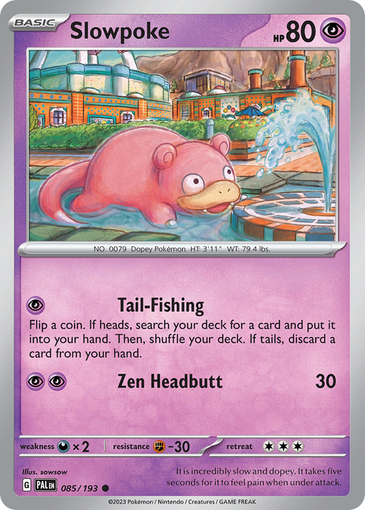 Slowpoke 085/193 - Reverse Holo