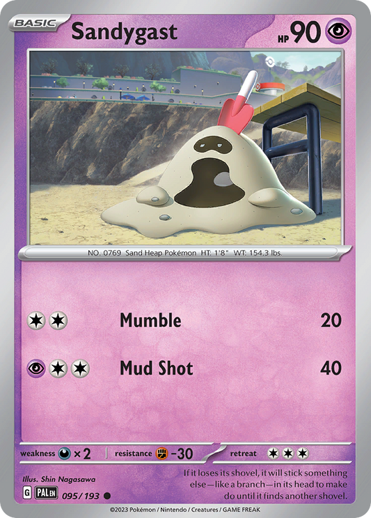 Sandygast 095/193 - Reverse Holo