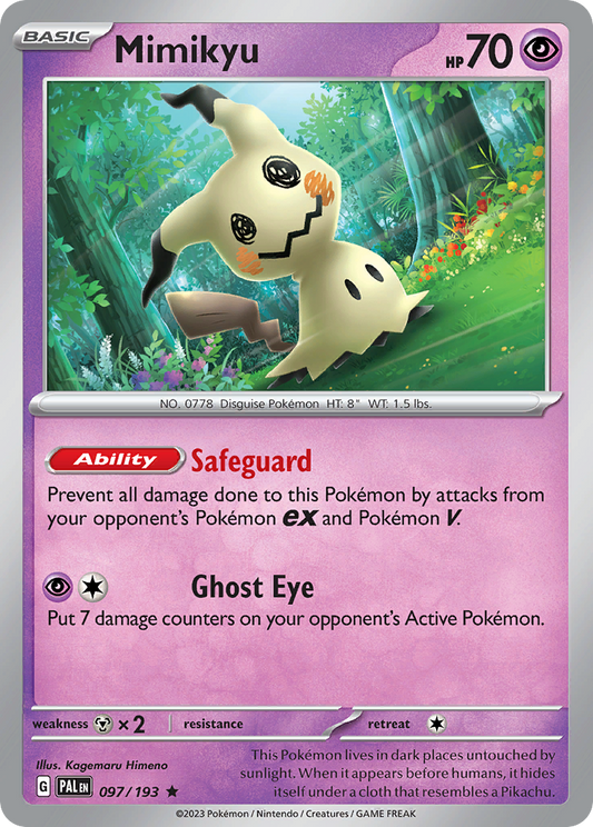 Mimikyu 097/193 - Reverse Holo